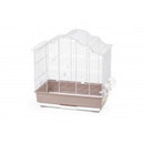 SOPHIA BIRD CAGE PINK & WHITE L62XW40XH67 - EACH