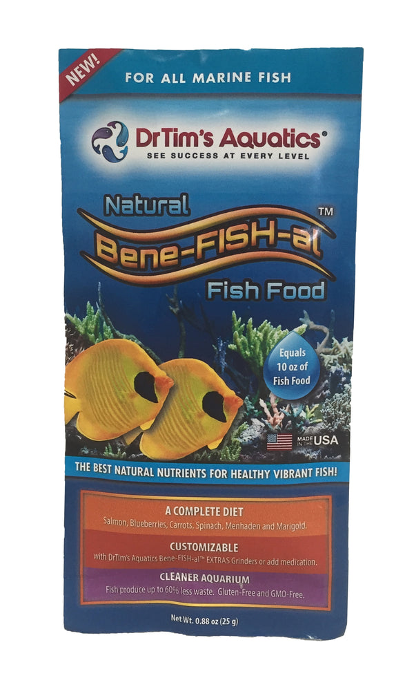 DR TIM AQUATICS - Bene-FISH-al Marine Fish Food Single Pack