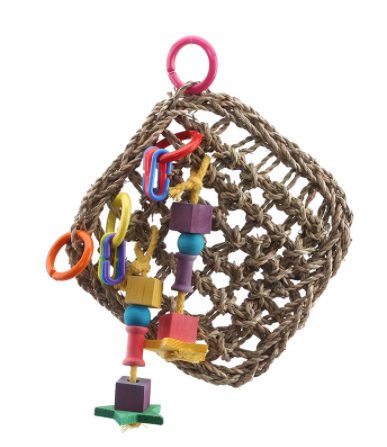 GDA PARROT TOYS SEWEED CHEWING RACK