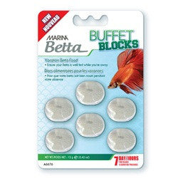 FLUVAL MARINA BETTA VACATION BLOCK FOOD 12G