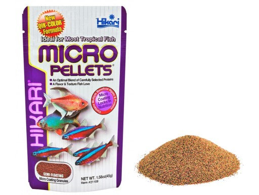 Hikari micro hot sale pellets