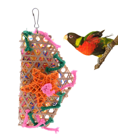 GDA BAMBOO AND PAPER HANG ON FORAGING TOY