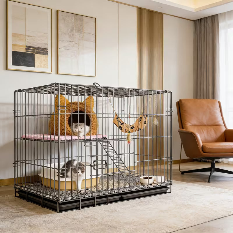 Double Layer Cat Cage
