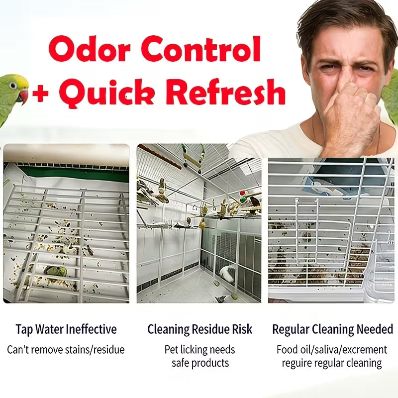 Lavender Deodorizing Cage Spray for Birds