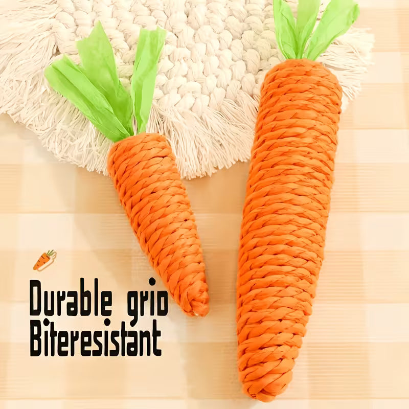 Carrot Shaped Cat Biting Toy