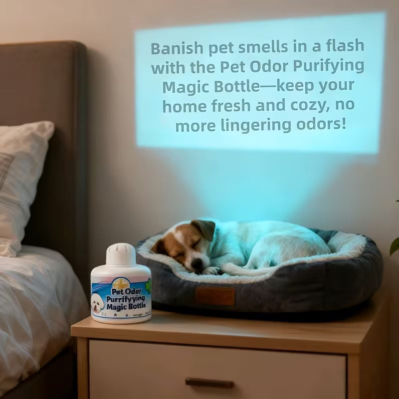 Pet Odor Purification Magic Bottle  90 Days Air Freshening Solution