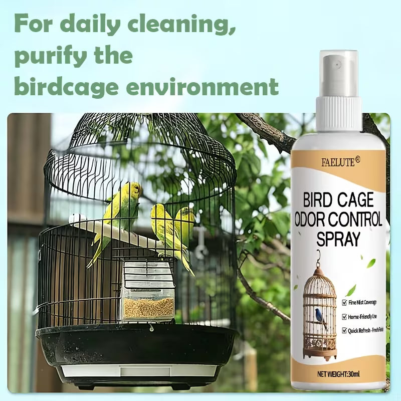 Lavender Deodorizing Cage Spray for Birds