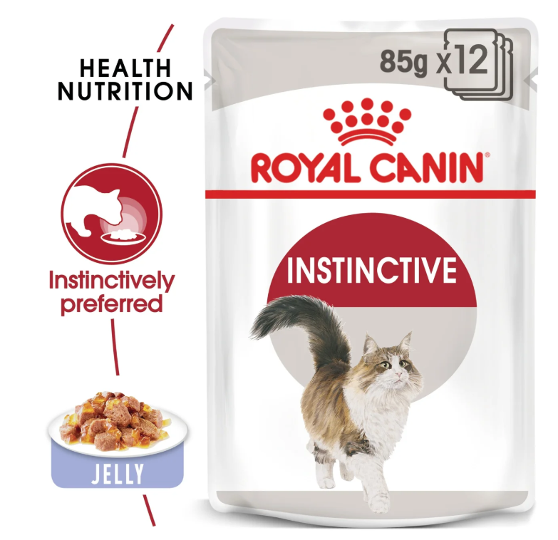 Royal Canin Feline Health Nutrition Instinctive Jelly  12 × 85g