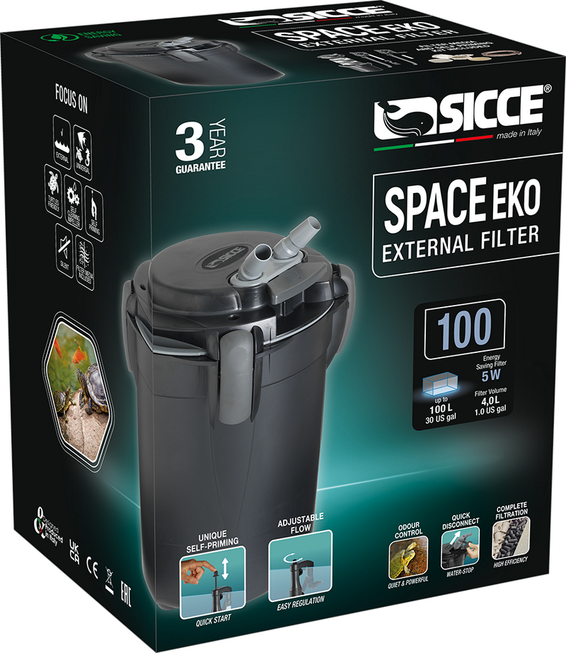 SICCE SPACE EKO+ CANISTER FILTER