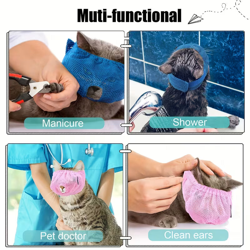 Adjustable Cat Anti Bite Muzzle