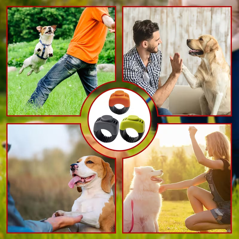 Ring-Shaped Non-Electric Pet Training Clickers