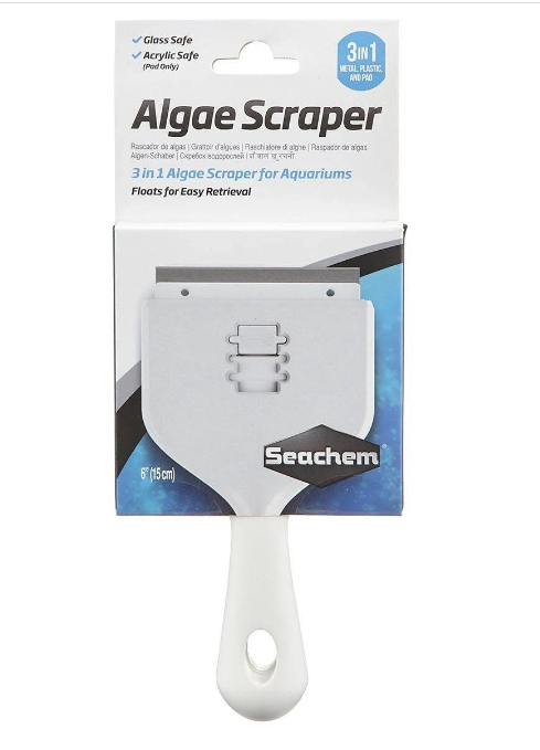 SEACHEM - ALGAE SCRAPER (3 in 1)