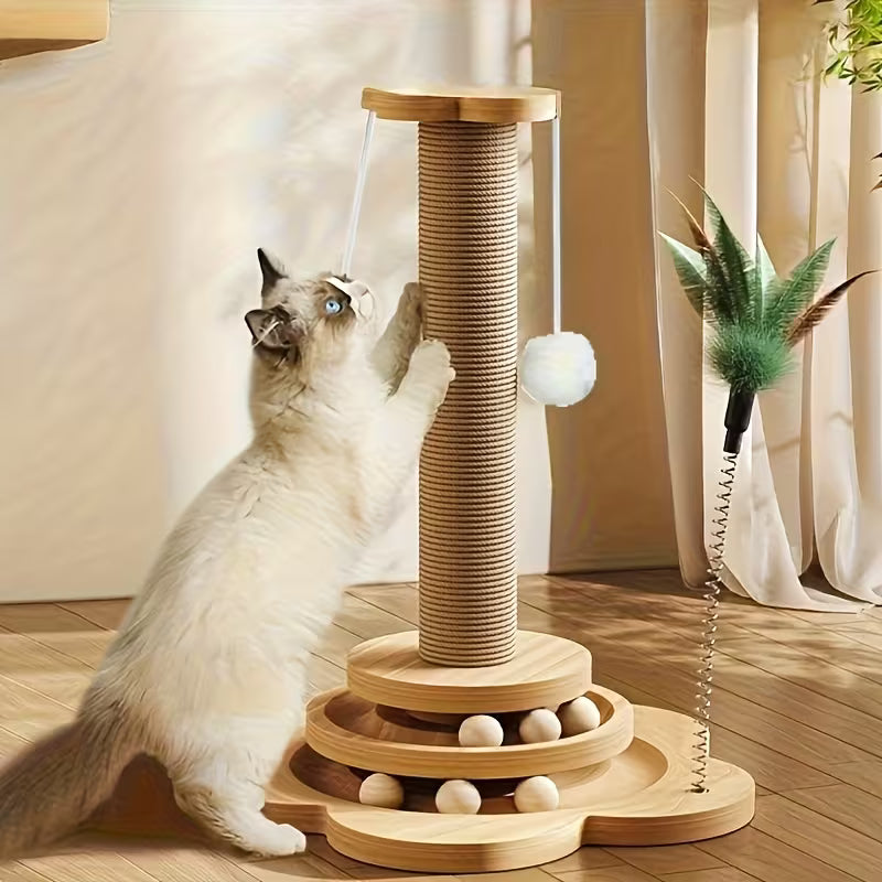 Sisal Cat Scratching Post and Board