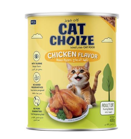 Cat’s Choize Chicken Adult Canned Cat Food  400g