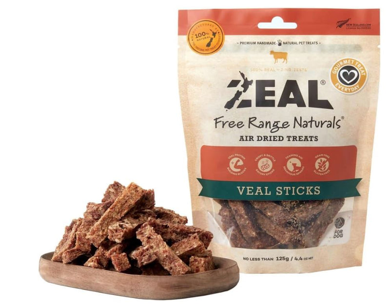 ZEAL Veal Sticks Dog Treats  125g