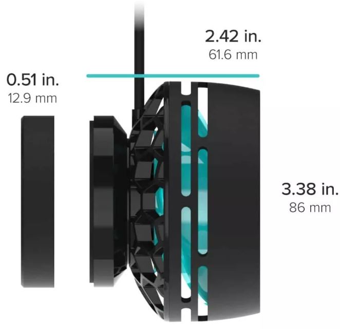 Nero 7 Submersible Wave Pump (3000 Gph) - Aqua Illumination (Ai)