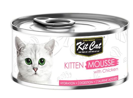 Kit Cat Kitten Mousse with Chicken  80g