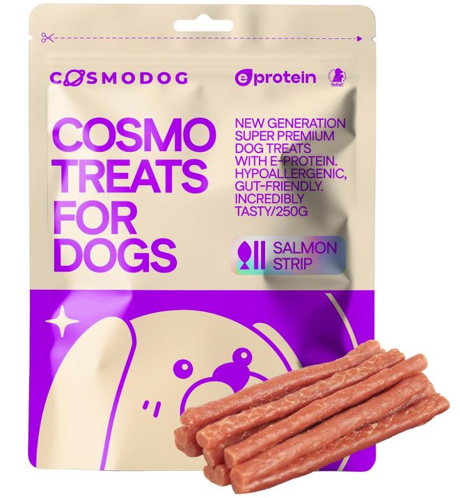 Cosmodog Salmon Strip Dog Treats