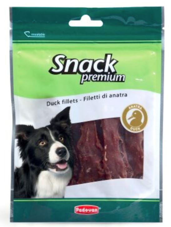 Padovan Dog Snack Duck Fillets 100gm