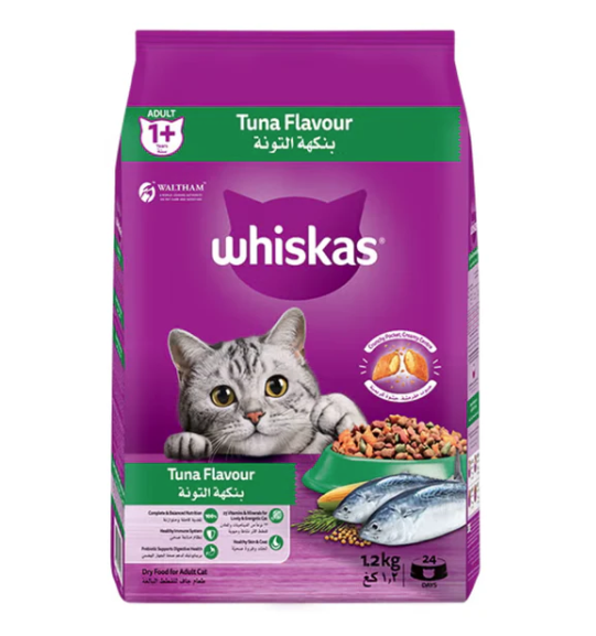 Whiskas Adult Tuna Flavour Dry Cat Food