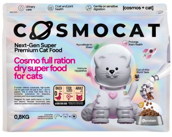 Cosmocat Duck Probiotics Sterilised Dry Cat Food