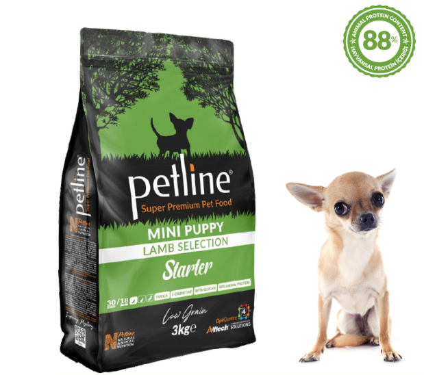 Petline Super Premium Mini & Small Puppy Lamb Dog Food Starter