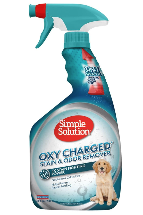 Simple Solution Oxy Charged Pet Stain & Odor Remover  32oz