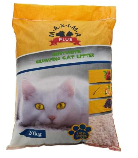 Maxima Plus Cat Litter Lemon 20kg