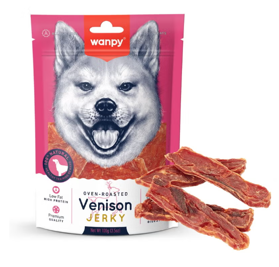 Wanpy Dry Venison Jerky 100g