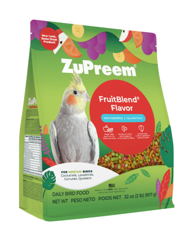 FruitBlend Flavor for Medium Size Birds  2 lbs
