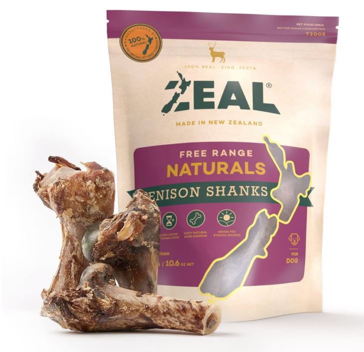 ZEAL Venison Shanks 300g