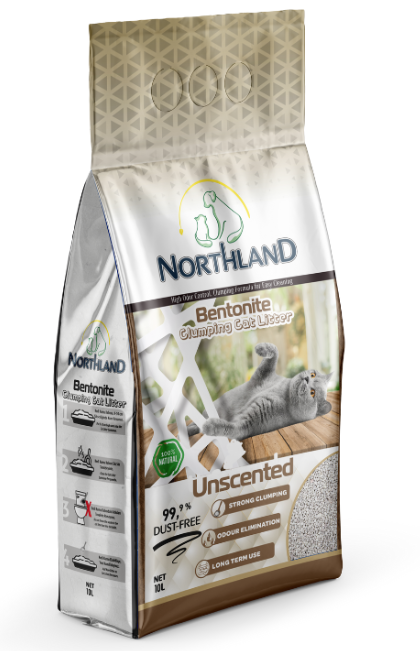 Northland Bentonite Clumping Cat Litter – Unscented