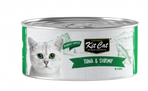 Kit Cat Tin Tuna and Shrimp Toppers 80g