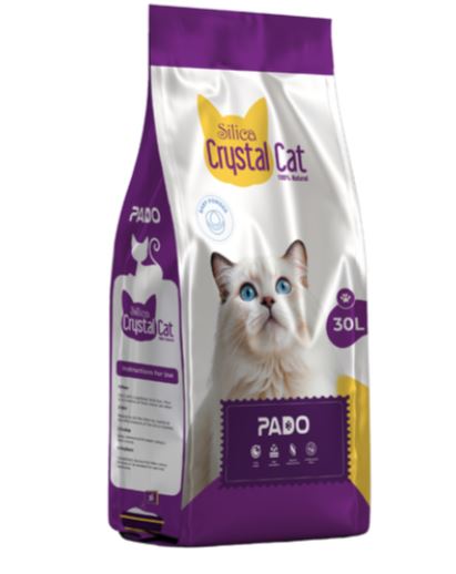 Pado Baby Powder Silica Crystal Cat Litter 30L