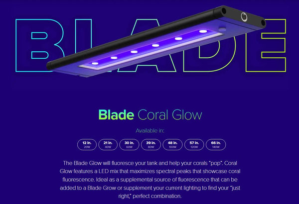 AI BLADE SMART LED - CORAL GLOW (30 INCH)