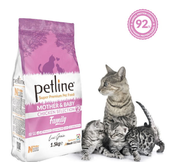 Petline Super Premium Mother & Baby Chicken Family