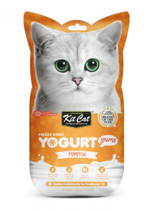 Kit Cat Freeze-Dried Yogurt Yums Pumpkin Cat Treats