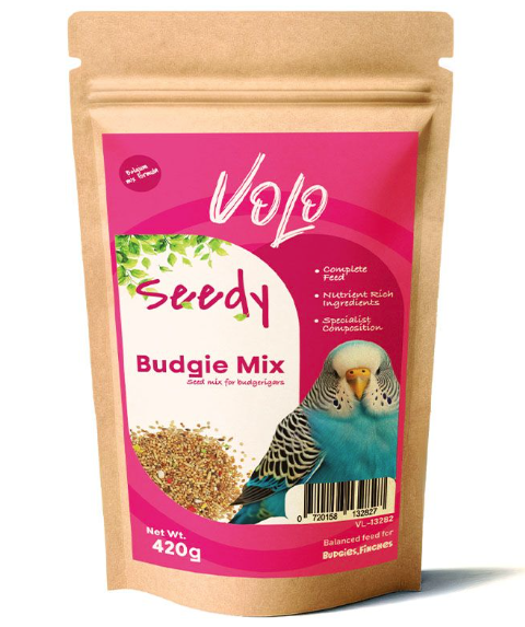 Volo Seedy Budgie Mix with Vitamins Bird Food