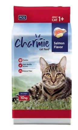 Charmie Salmon Flavour Dry Cat Food  10kg