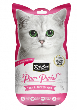Kit Cat Purr Puree Tuna & Smoked Fish