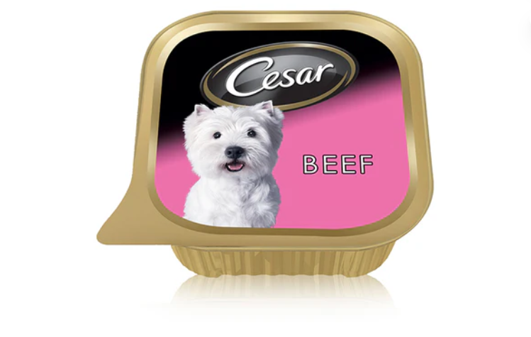 Cesar Beef Wet Dog Food 100g