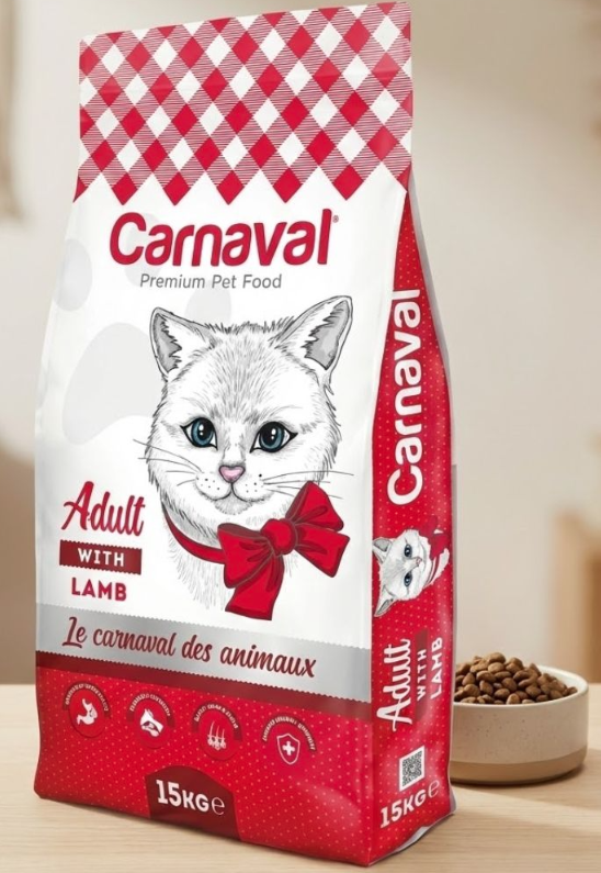 Carnaval Premium Adult Cat Food with Lamb