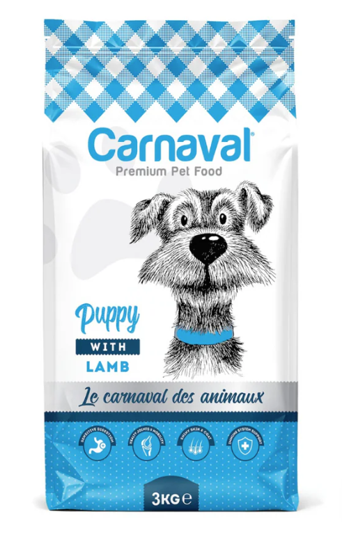 Carnaval Premium Puppy Dog Food with Lamb