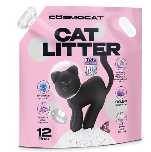 Cosmocat Lavender Scented Tofu Cat Litter