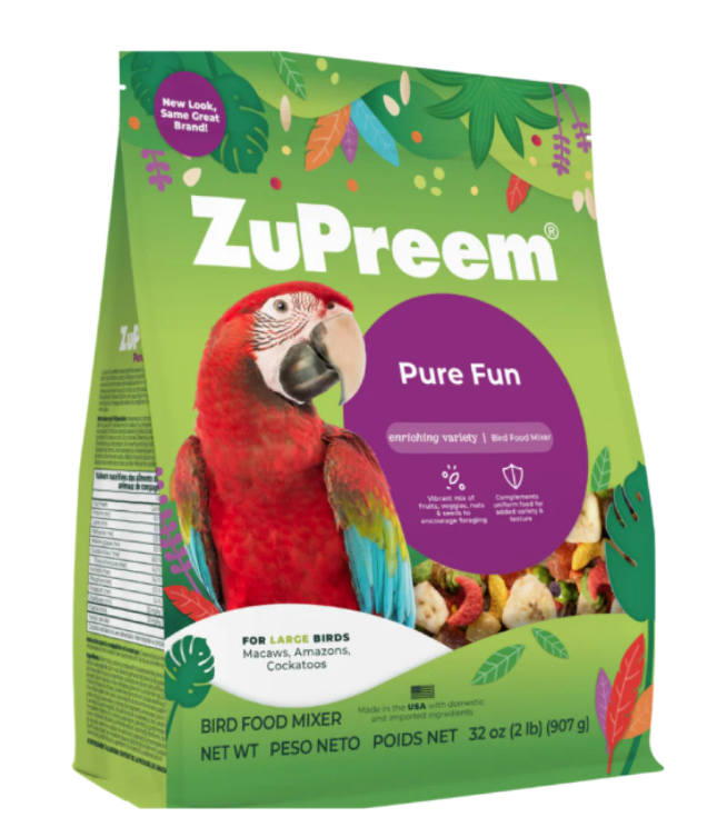 Zupreem Pure Fun Large Parrots 2 lbs