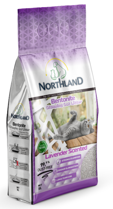 Northland Bentonite Clumping Cat Litter Lavender