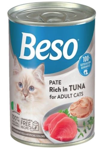 Beso Tuna Pate Wet Cat Food  400g