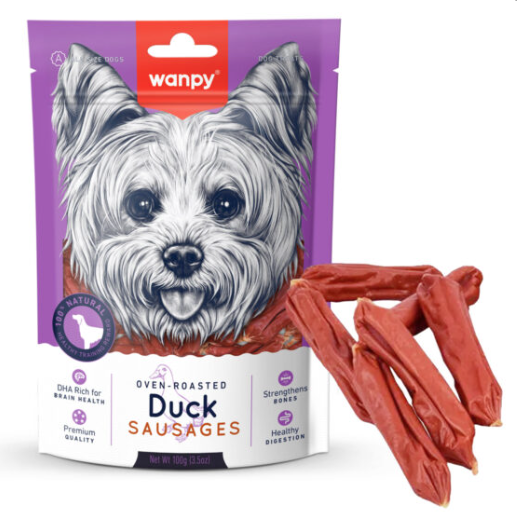 Wanpy Lamb Sausages 100g