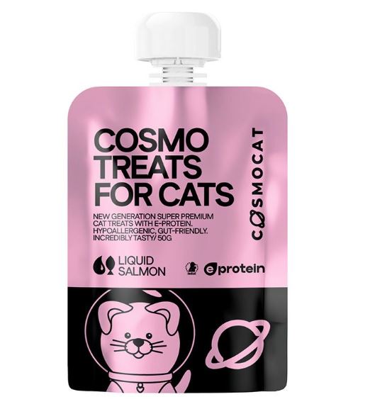 Cosmocat Liquid Salmon Cream Cat Treats
