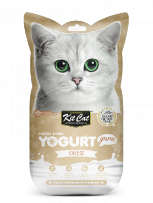 Kit Cat Freeze Dried Yogurt Yums Cheese Cat Treats